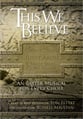 This We Believe SATB Singer's Edition cover